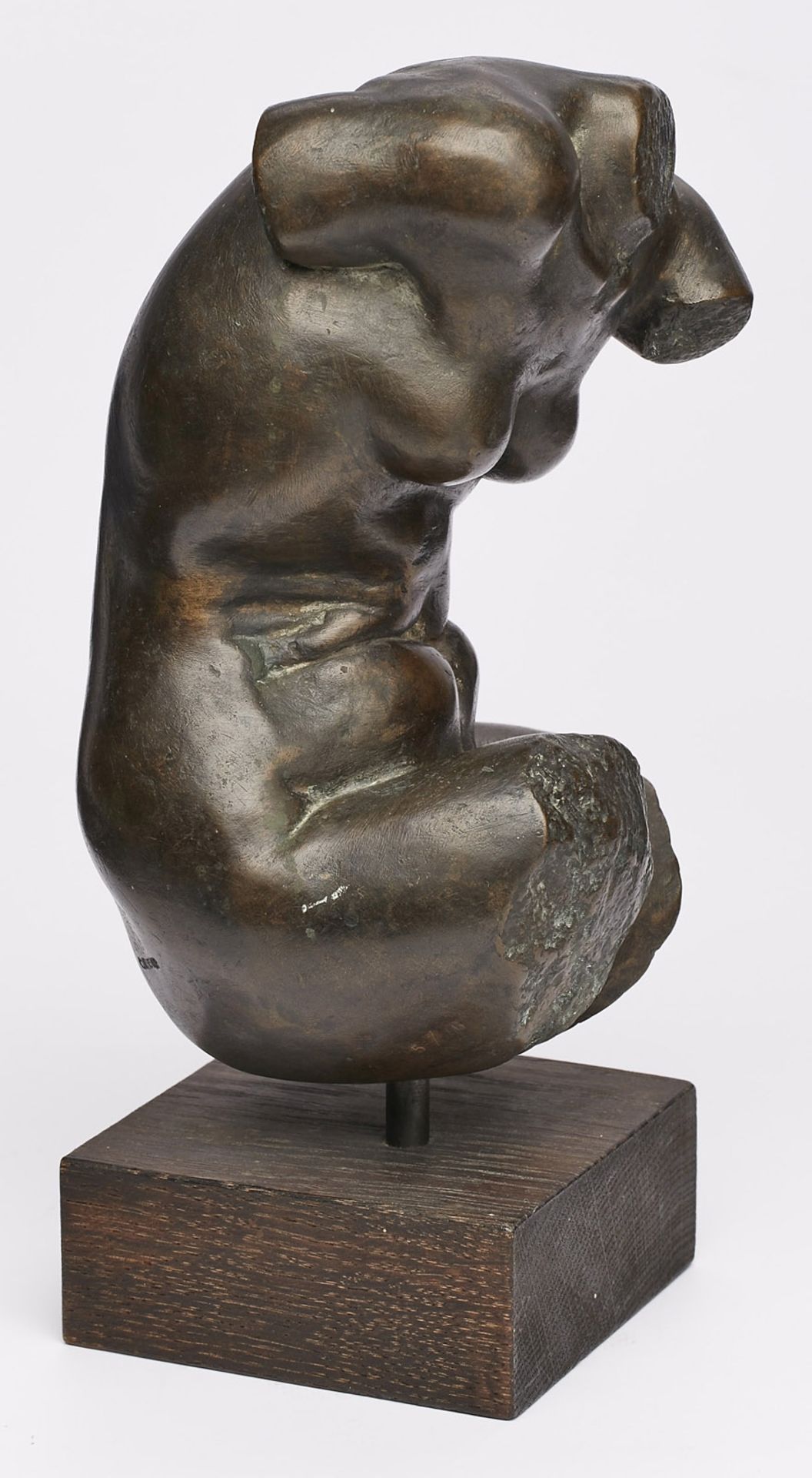 Bronze Thomas Burhenne: Weiblicher Torso, um 1985. - Image 2 of 5