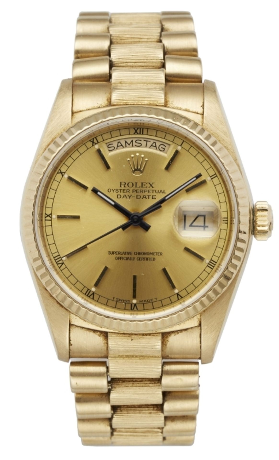 Herrenarmbanduhr Rolex Oyster Perpetual Day-Date 1984