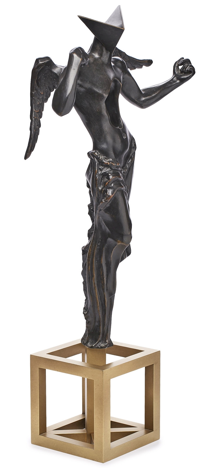 Bronze Salvador Dali: "Surrealistischer Engel", 1984. - Image 2 of 3