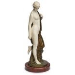Chryselephantine Skulptur Ferdinand Preiss: "Aphrodite", um 1910.