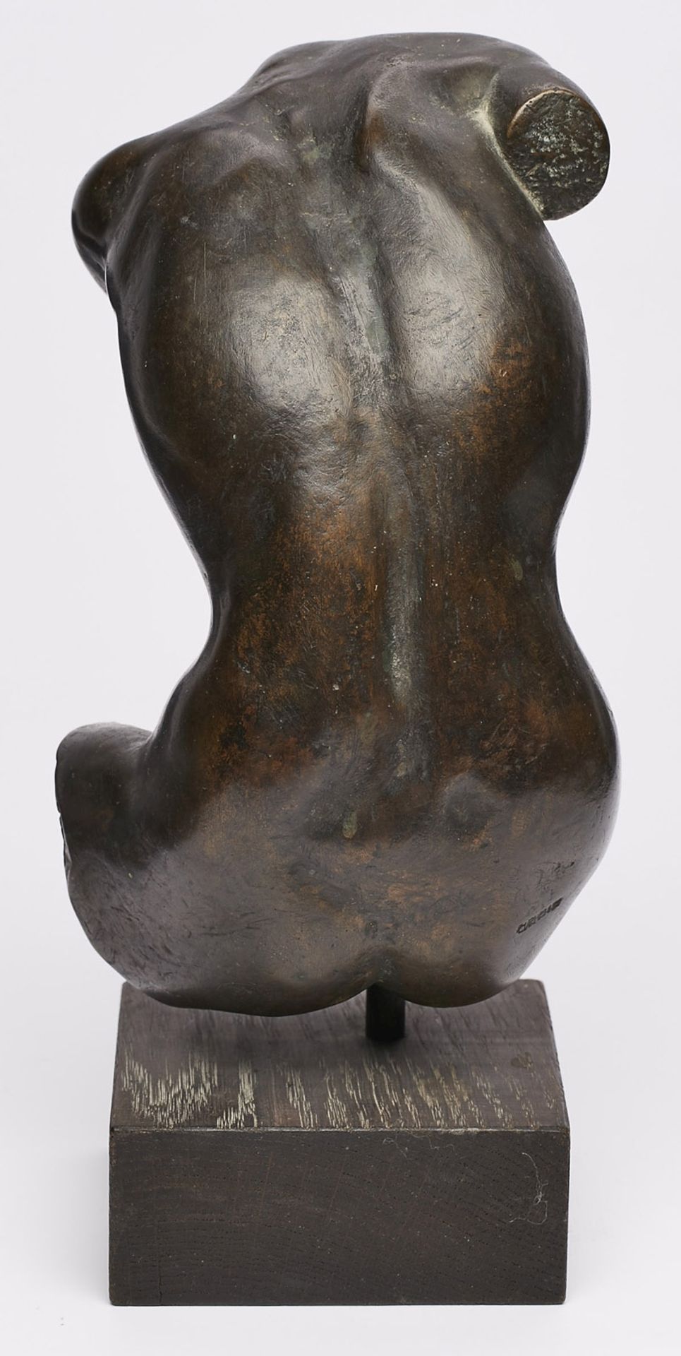 Bronze Thomas Burhenne: Weiblicher Torso, um 1985. - Image 5 of 5