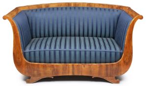 Biedermeier-Sofa, süddt. um 1825