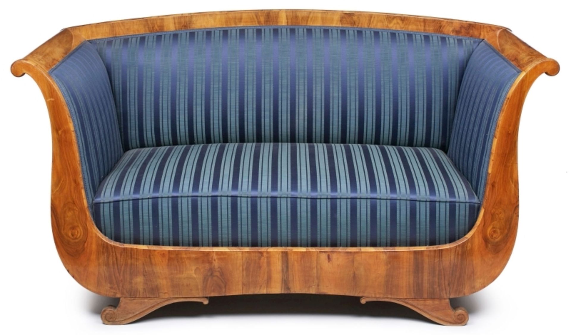 Biedermeier-Sofa, süddt. um 1825