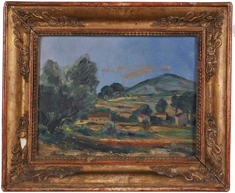 Französischer Landschaftsmaler um 1920.
