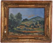 Französischer Landschaftsmaler um 1920.