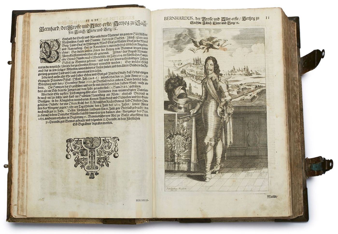 Biblia - J.A. Endter 1700 Nürnberg Kurfürstenbibel - Image 8 of 9