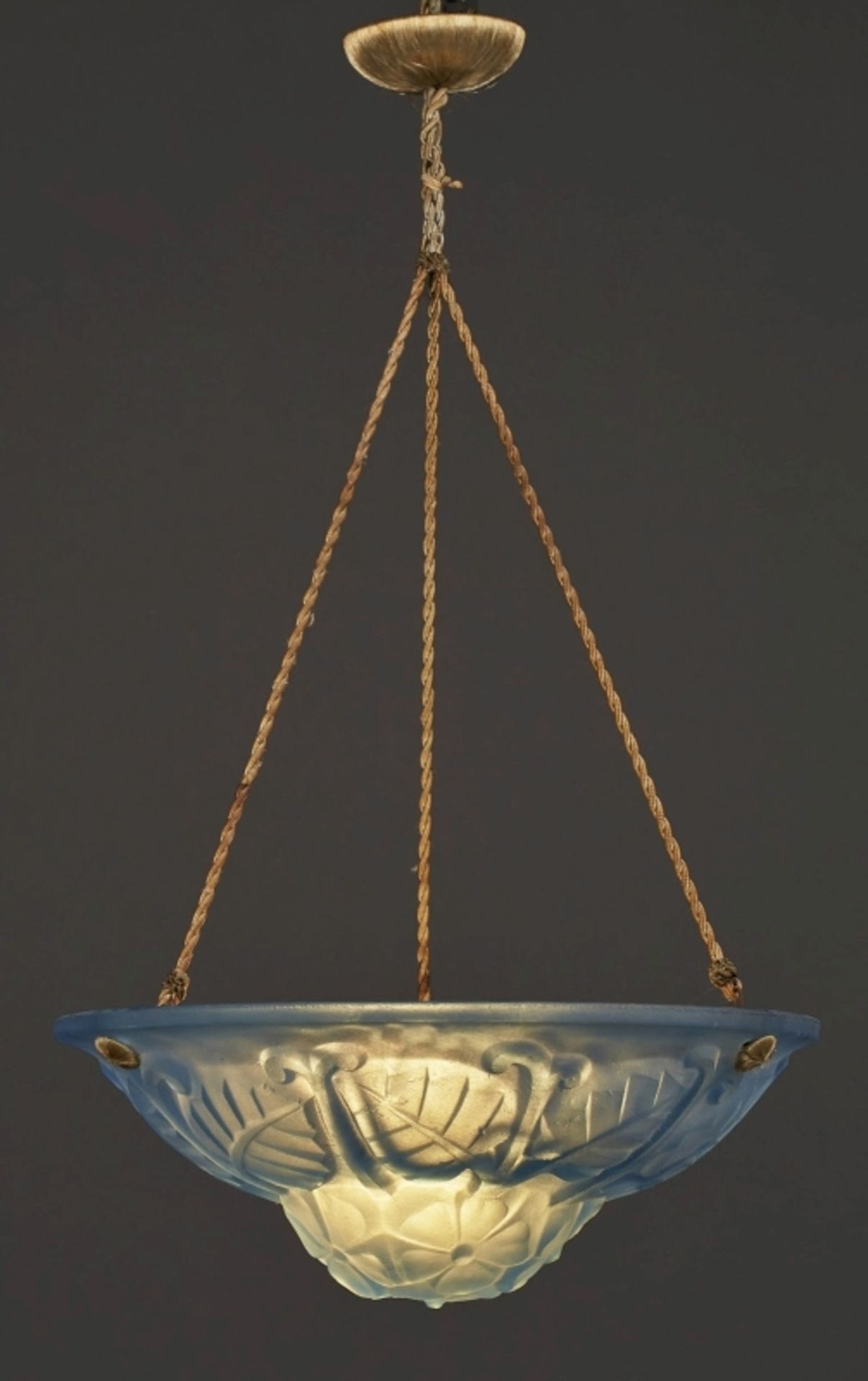 Deckenlampe wohl Degue um 1930