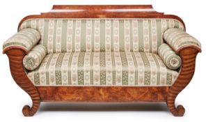 Biedermeier-Sofa süddt. um 1825-30