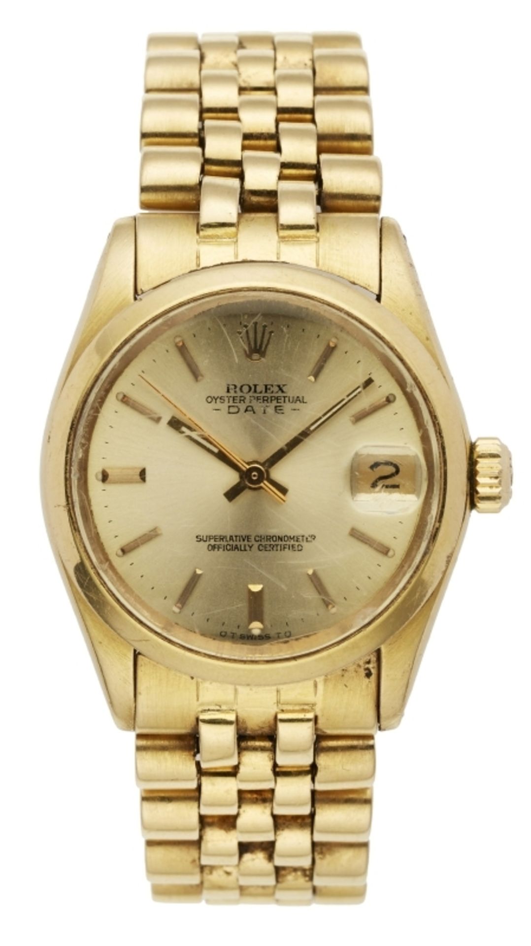 Herrenarmbanduhr Rolex Oyster Perpetual Date, 1975