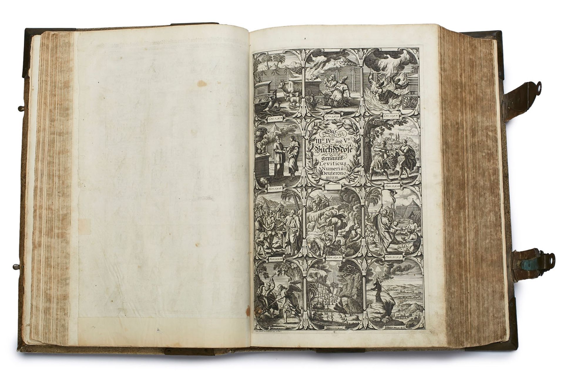 Biblia - J.A. Endter 1700 Nürnberg Kurfürstenbibel - Bild 9 aus 9