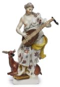 Allegorie "Das Gehör", Meissen um 1750.