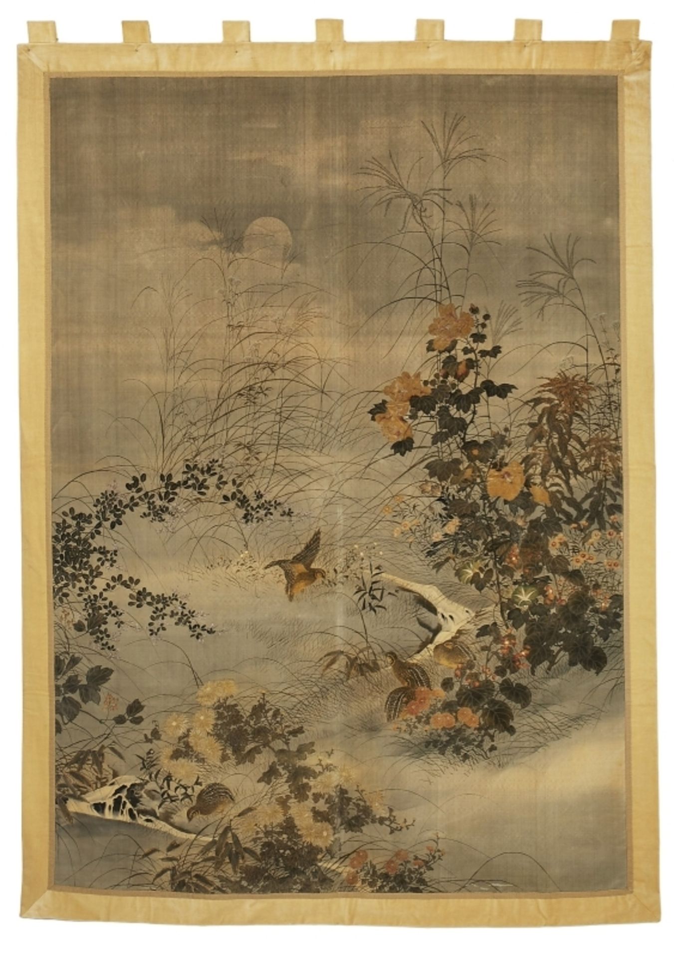 Wandbehang, Japan um 1900