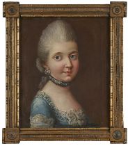 Portrait der Friderica Christiane Wilhelmina Linden