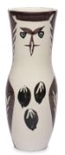 Vase "Chouette", Madoura Edition Picasso, Frankreich 1952.