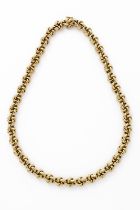 Knotenförmiges Gold-Collier