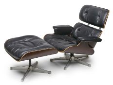 Lounge Chair u. Ottoman Entw. Charles u. Ray Eames