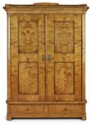 Gr. Biedermeier-Schrank, süddt. um 1825/30