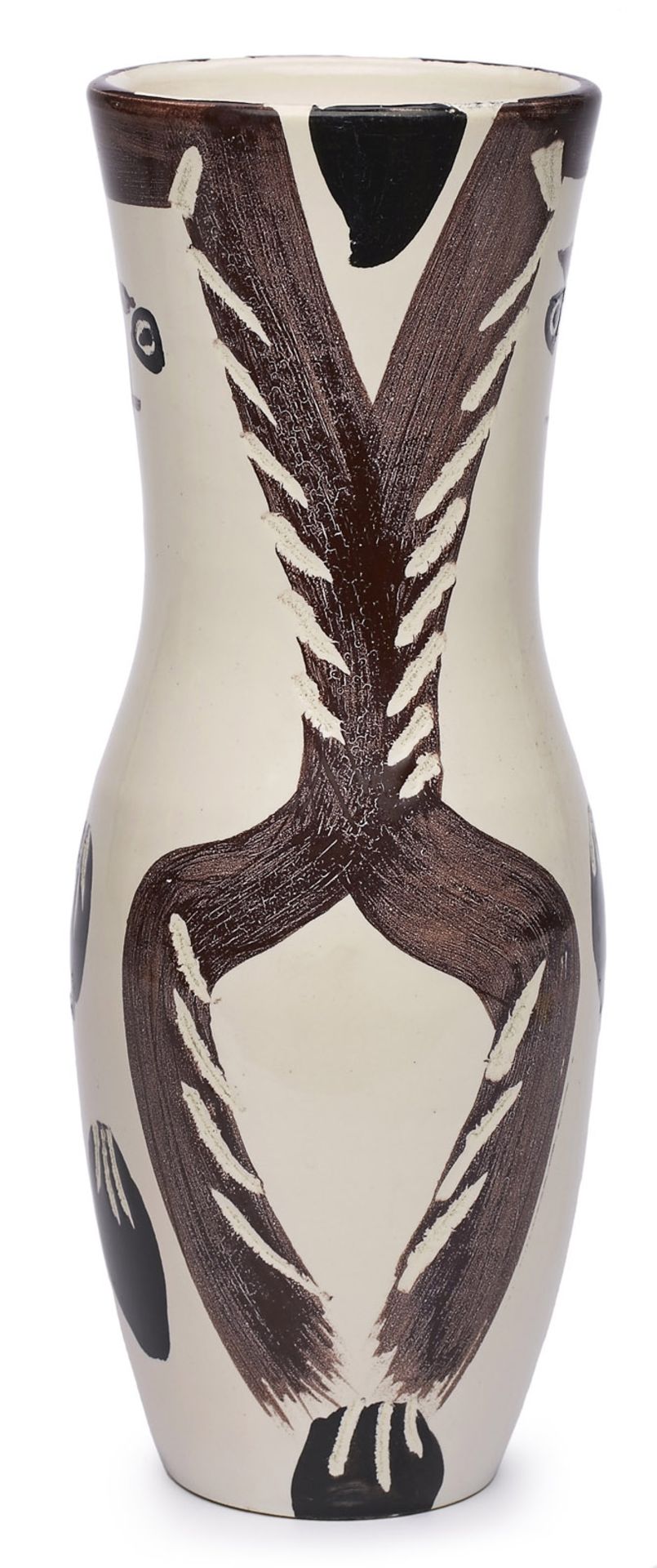 Vase "Chouette", Madoura Edition Picasso, Frankreich 1952. - Bild 2 aus 3