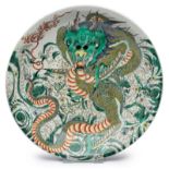 Schale "Drache", Kangxi, China wohl 18. Jh.