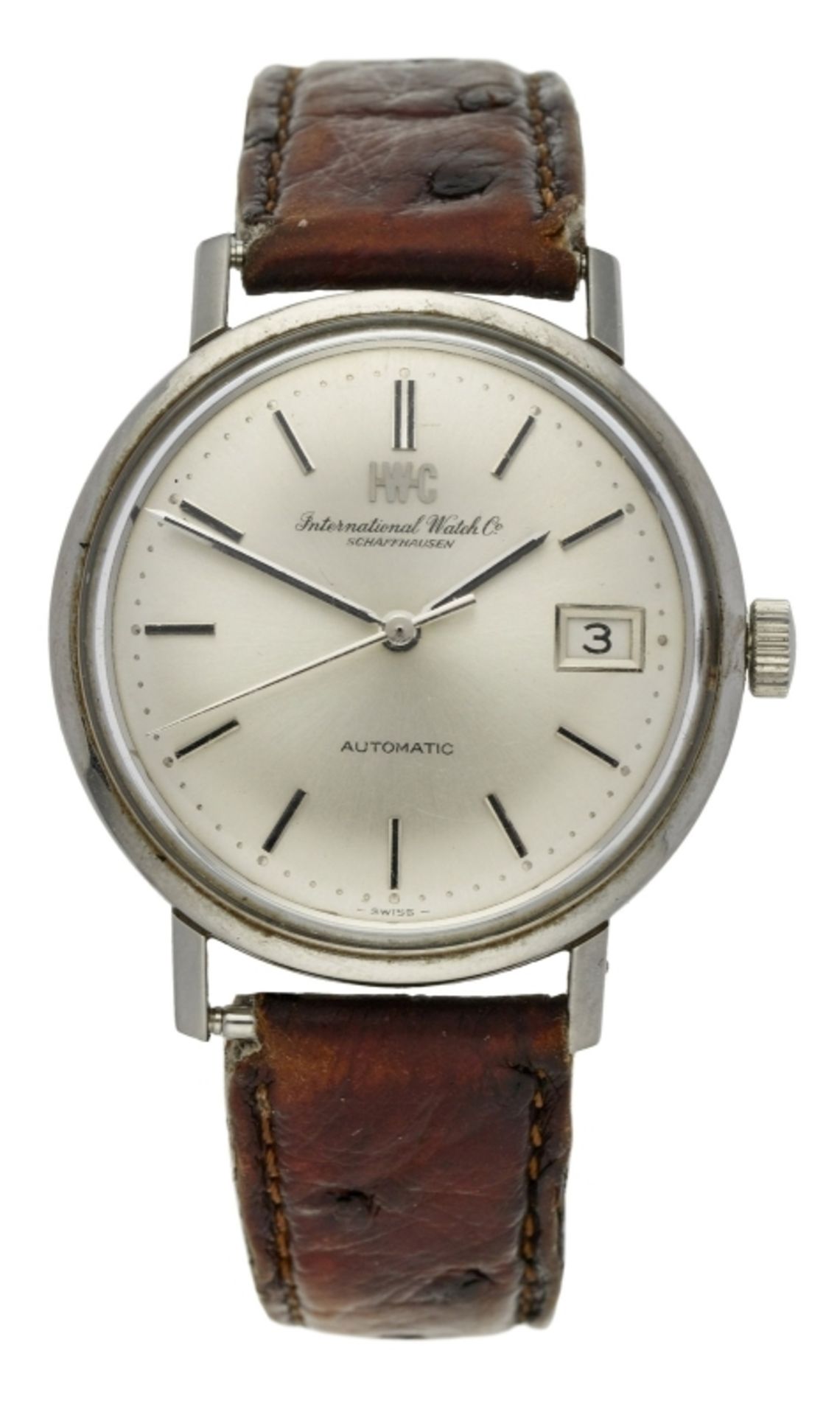 Herrenarmbanduhr IWC Schaffhausen, 1970er Jahre