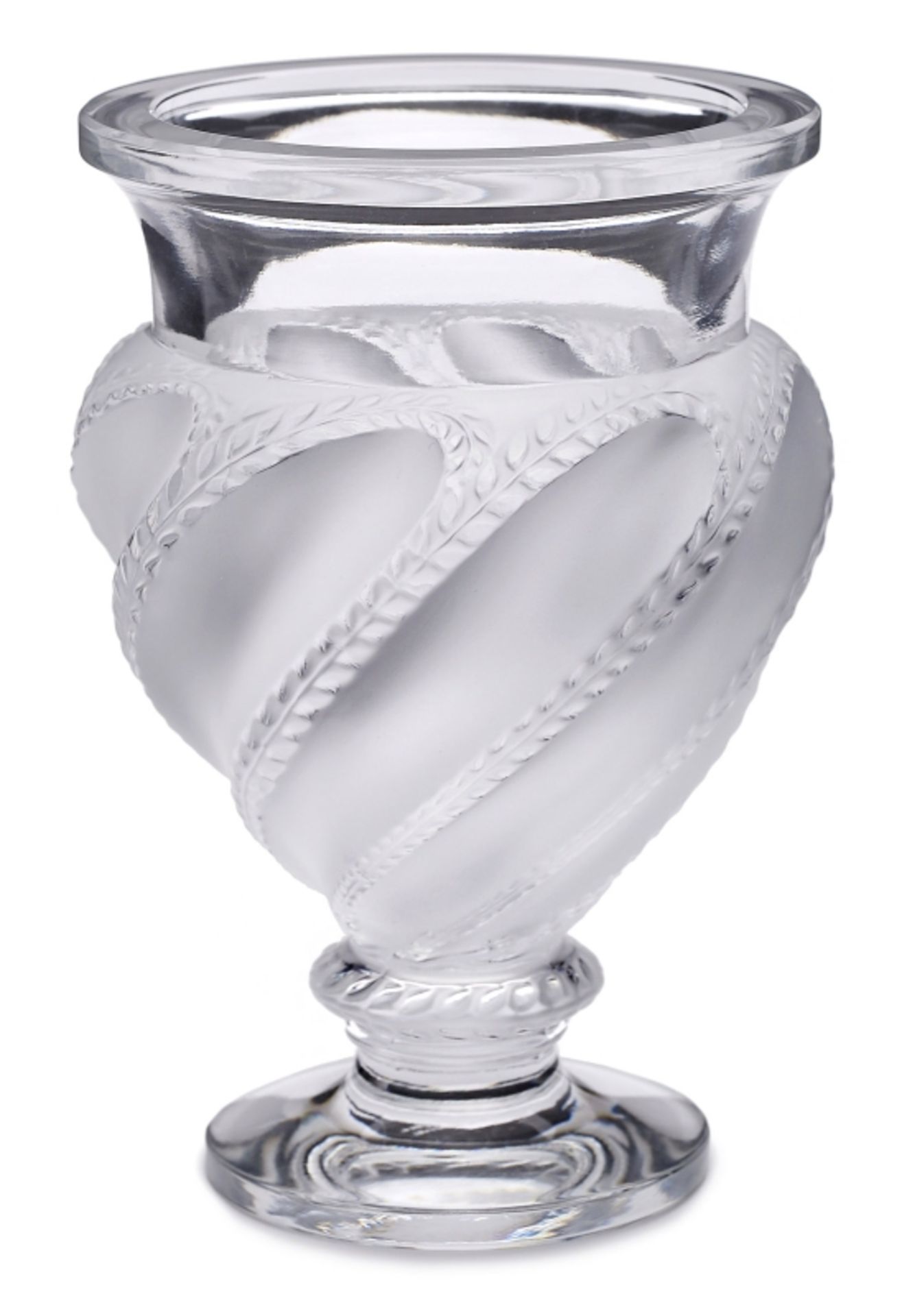 Kl. Vase, Lalique 2. Hälfte 20. Jh.