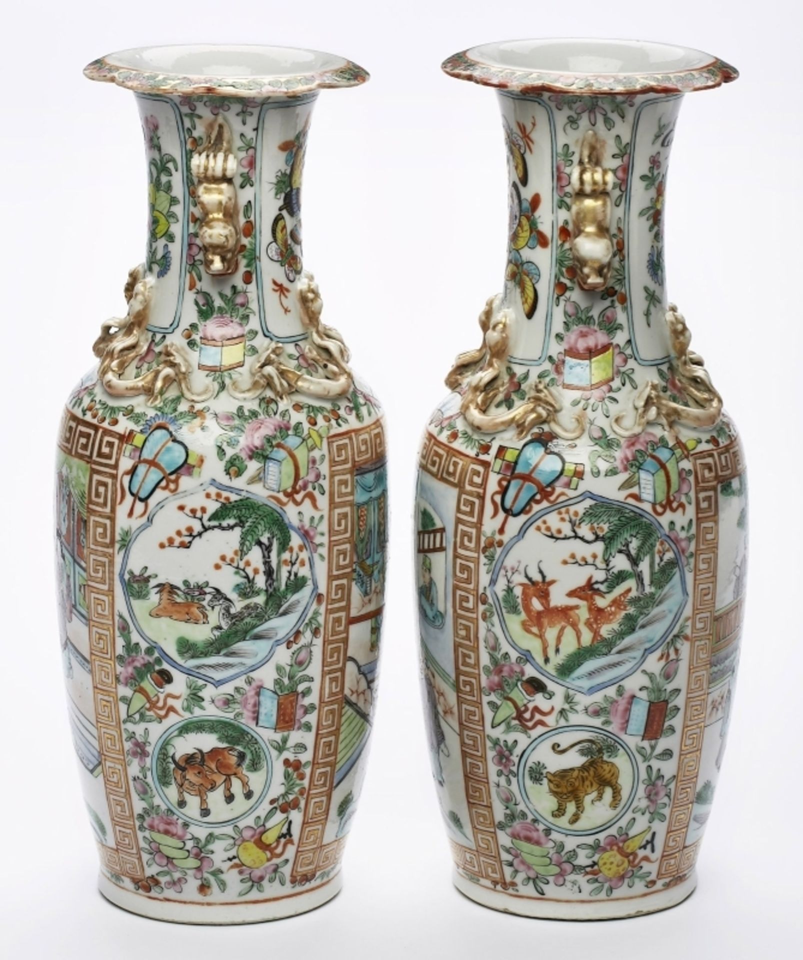 Paar Vasen, China wohl 20. Jh.