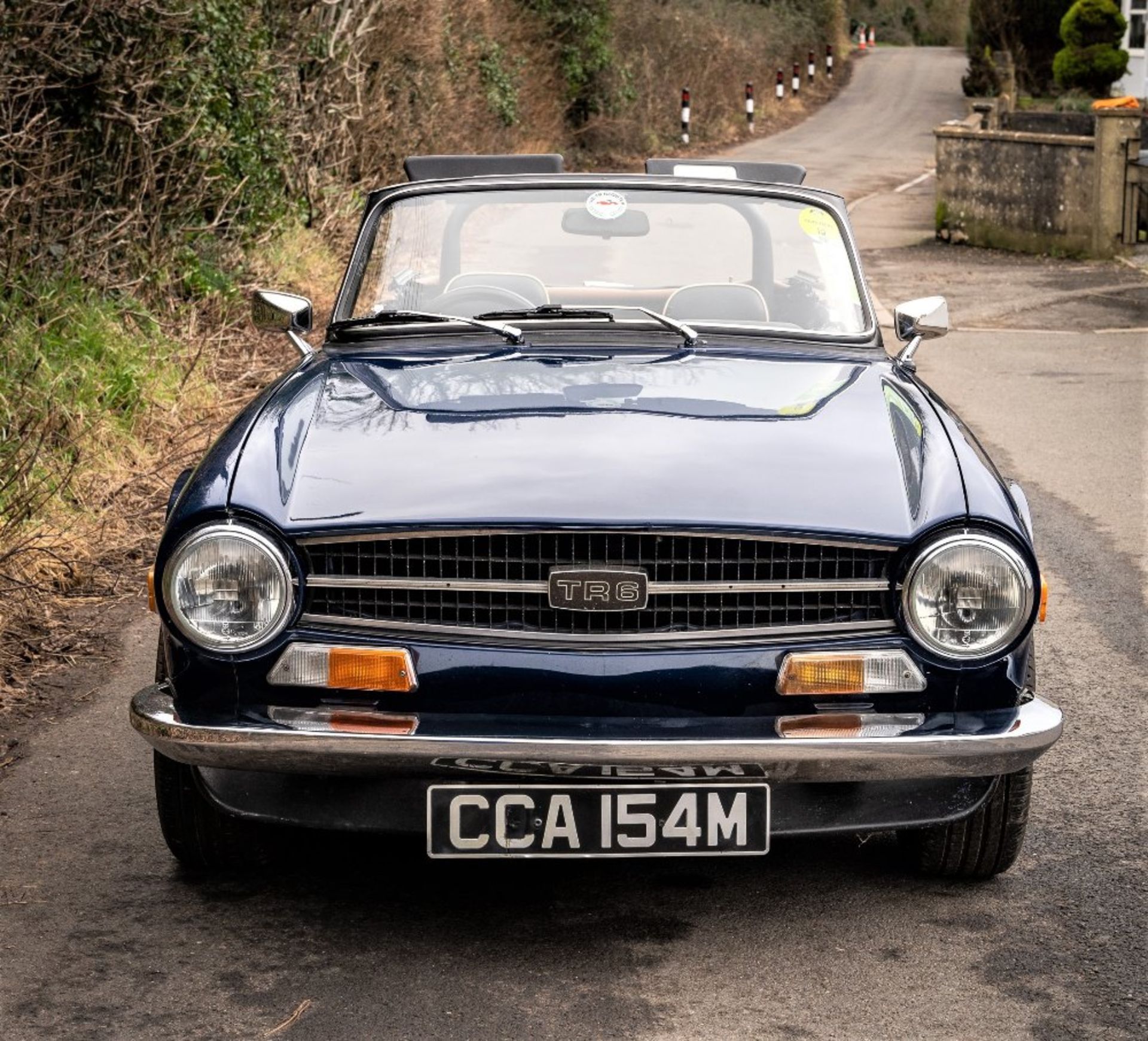 1974 TRIUMPH TR6 Registration Number: CCA 154M Chassis Number: CF21486U Recorded Mileage: c.15,000 - Image 4 of 16