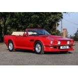 1988 ASTON-MARTIN V8 VANTAGE X-PACK VOLANTE Registration Number: XPA 6K Chassis Number: