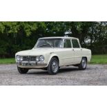 1963 ALFA-ROMEO GIULIA TI Registration Number: NWT 977A                  Chassis Number: AR725187