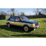 1982 VAUXHALL ASTRA 1.3S 'EXP' EDITION Registration Number:  ADV 366Y Chassis Number: 44CE141252