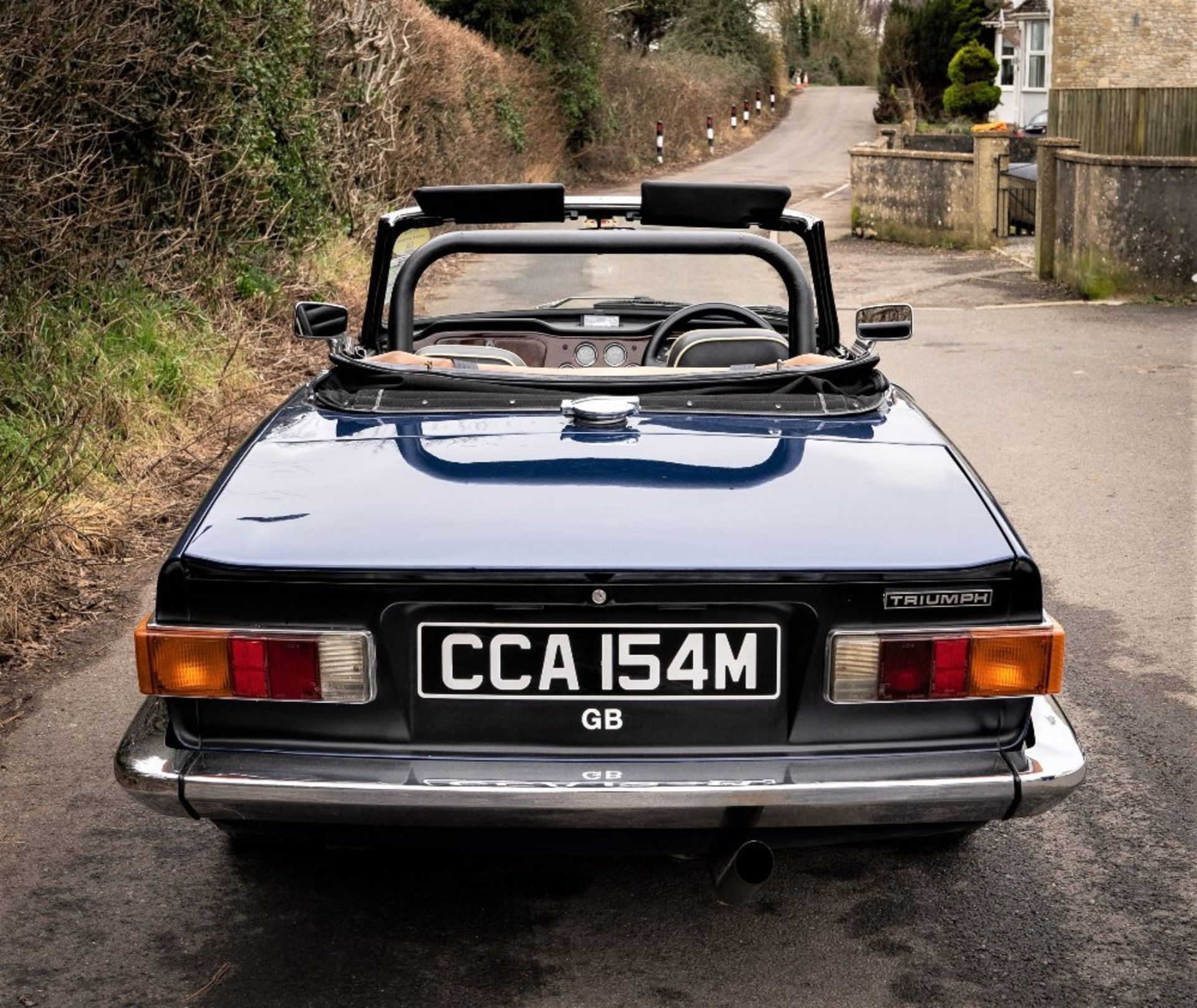 1974 TRIUMPH TR6 Registration Number: CCA 154M Chassis Number: CF21486U Recorded Mileage: c.15,000 - Image 5 of 16