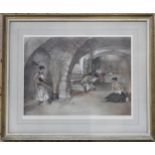WILLIAM RUSSELL-FLINT (1880-1969) 'FOUR SISTERS' LITHOGRAPH, hand signed in pencil in bottom right