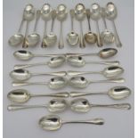 A SET OF SILVER CUTLERY BY MAPPIN & WEBB, SHEFFIELD 1899