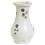 A QINGBAI GLAZED BROWN-SPLASH VASE  YUAN DYNASTY (AD 1279-1368) the baluster sides decorated with