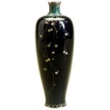 AN EXCEPTIONAL CLOISONNE VASE, SIGNED KINUNKEN INABA STUDIO MEIJI PERIOD (1868-1912) worked in