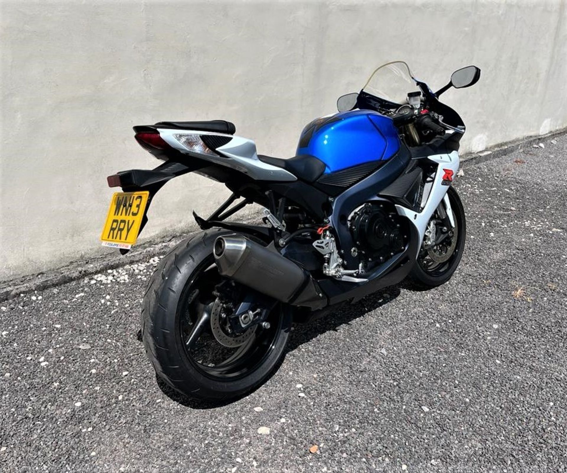 2013 SUZUKI GSX-R 750 L1 Registration Number: WN13 RRY Frame Number: TBA Recorded Mileage: 10,667 - Image 3 of 4