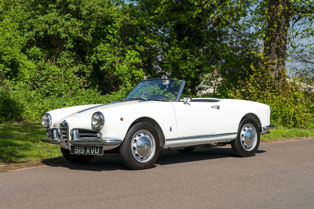 1958 ALFA-ROMEO GIULIETTA SPIDER Registration Number: 919 XVU            Chassis Number: AR 1495 - Image 2 of 23
