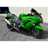 2017 KAWASAKI ZZR1400  Registration Number: WV67 DJD Frame Number: TBA Recorded Mileage: 3,672 miles