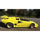 1988 LAMBORGHINI COUNTACH 5000QV REPLICA Registration Number: Q463 YRX Chassis Number: D490 Recorded