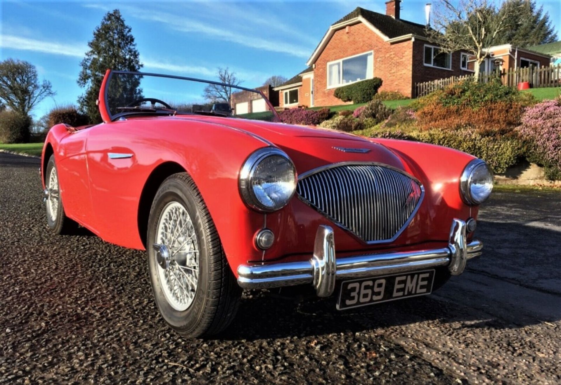 1955 AUSTIN-HEALEY 100/4 Registration Number: 369 EME  Chassis Number: BN1/223234 Recorded - Image 6 of 10