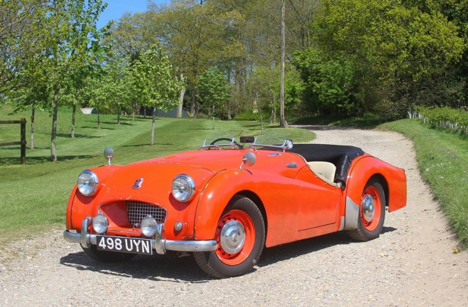 1955 TRIUMPH TR2 Registration Number: 498 UYN Chassis Number: TS/6692-O  Recorded Mileage: c.75,
