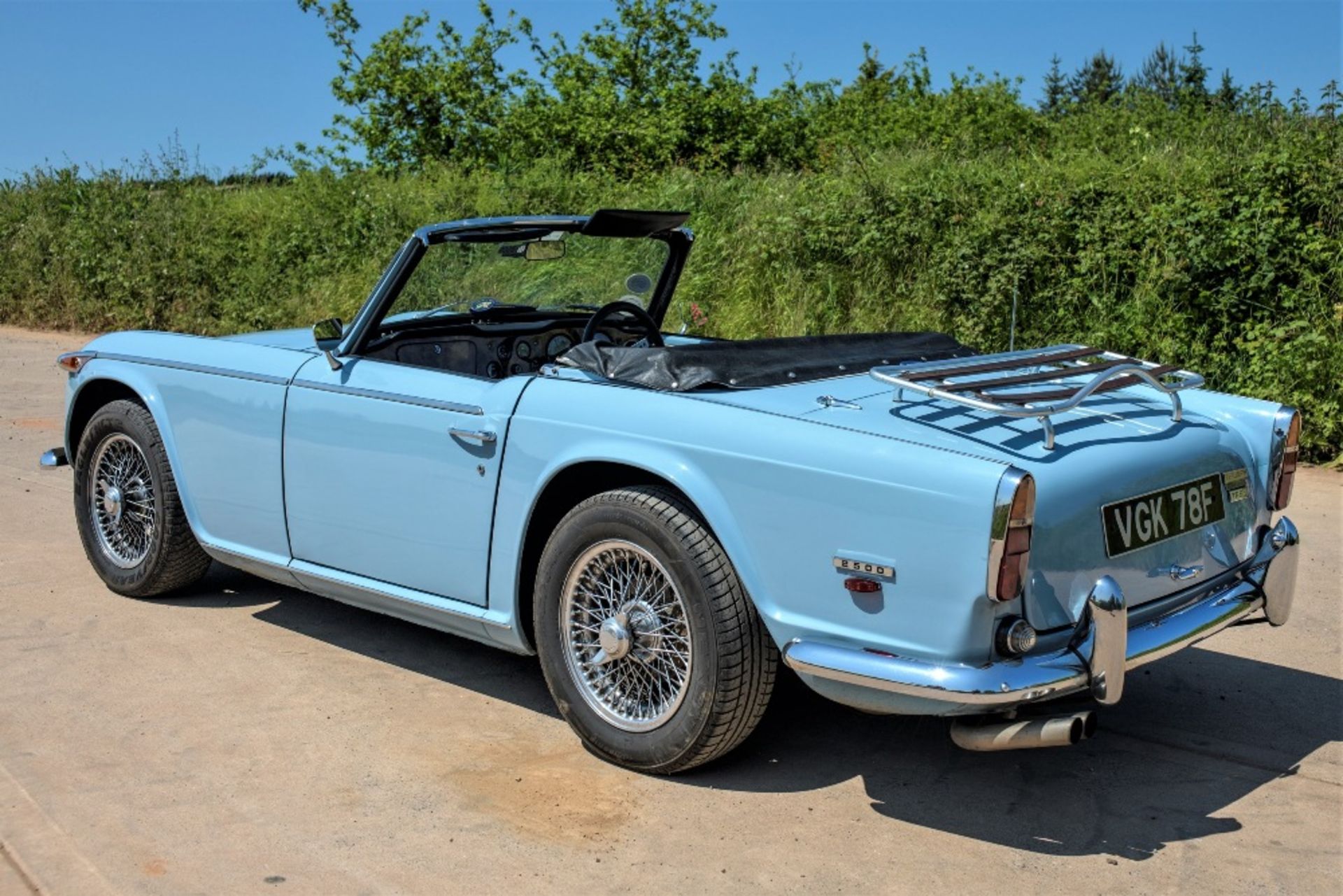 1968 TRIUMPH TR5 Registration Number: VGF 78F Chassis Number: CP/2266 Recorded Mileage: 22,580 miles - Image 5 of 21