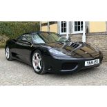 2001 FERRARI 360 SPIDER Registration Number: YN51 USG       Chassis Number: ZFFYT53C00126865