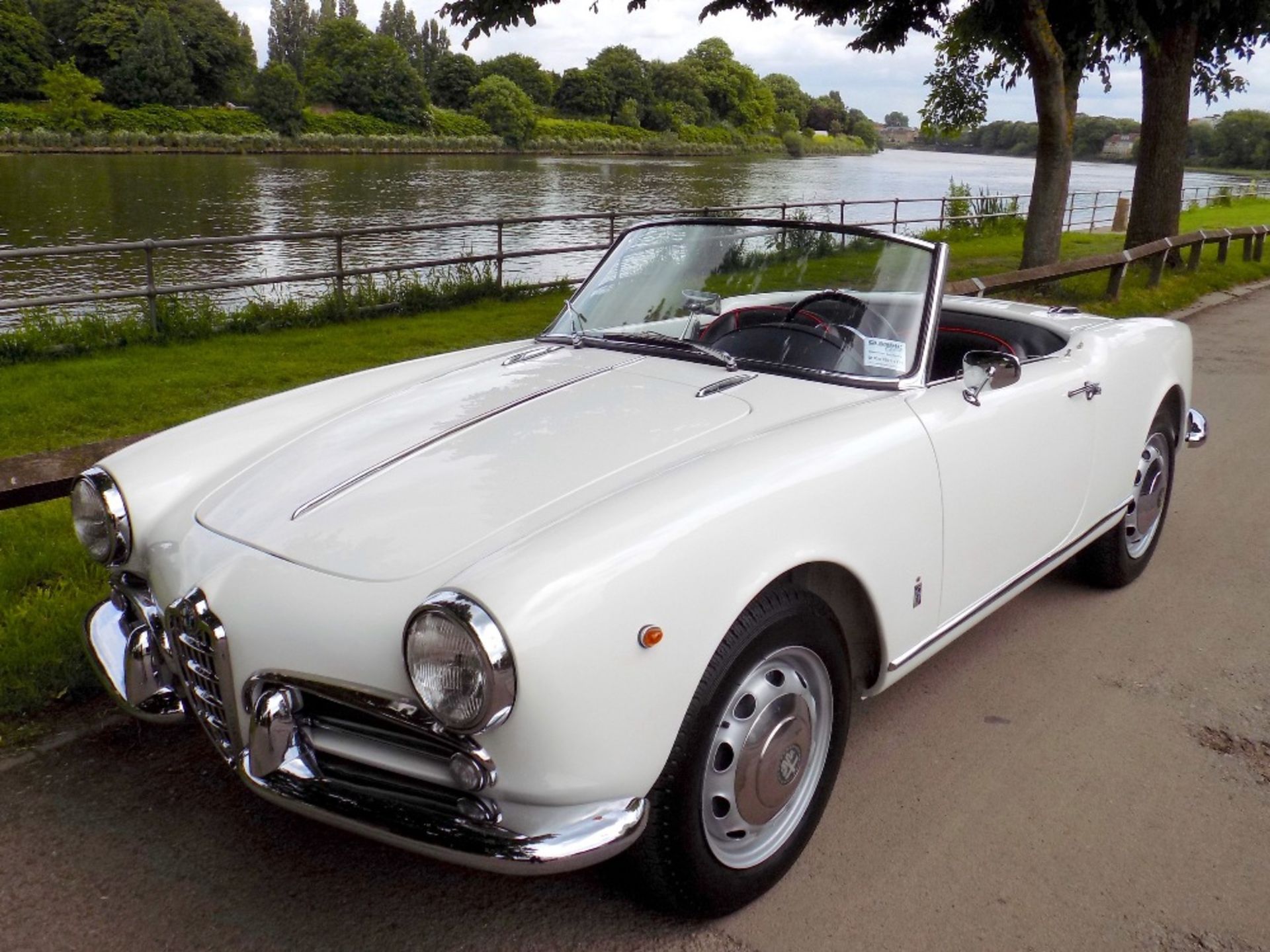 1958 ALFA-ROMEO GIULIETTA SPIDER Registration Number: 919 XVU            Chassis Number: AR 1495