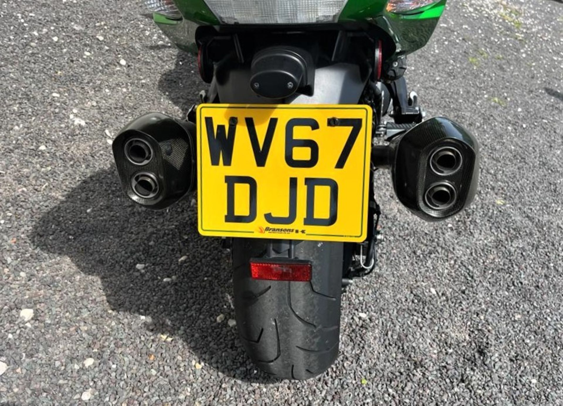 2017 KAWASAKI ZZR1400  Registration Number: WV67 DJD Frame Number: TBA Recorded Mileage: 3,672 miles - Image 7 of 7