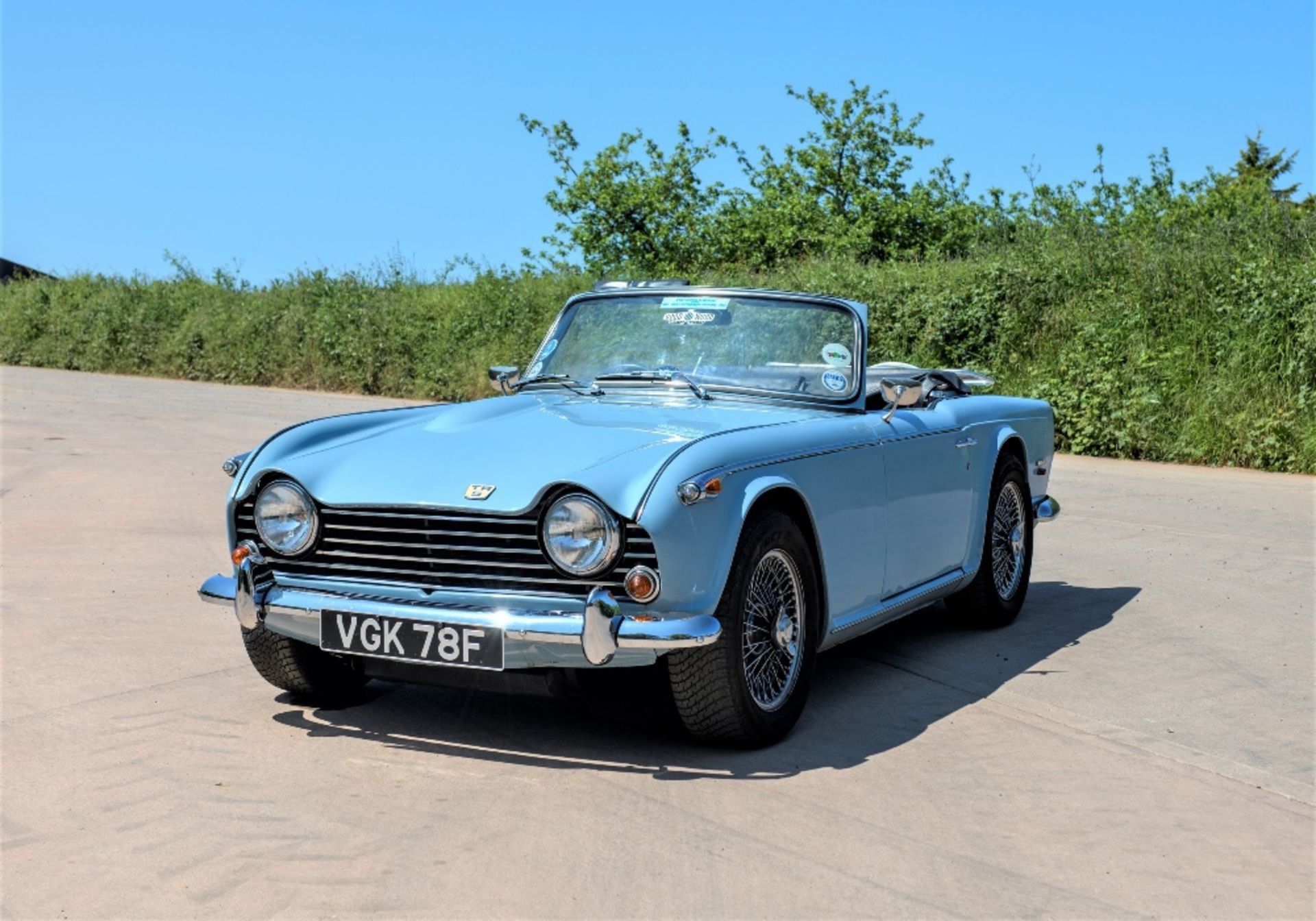 1968 TRIUMPH TR5 Registration Number: VGF 78F Chassis Number: CP/2266 Recorded Mileage: 22,580 miles - Bild 2 aus 21