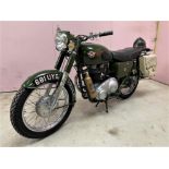 1960 MATCHLESS G3/L 350C AUXILIARY FIRE SERVICE MOTORCYCLE Registration Number: 681 UYG Frame
