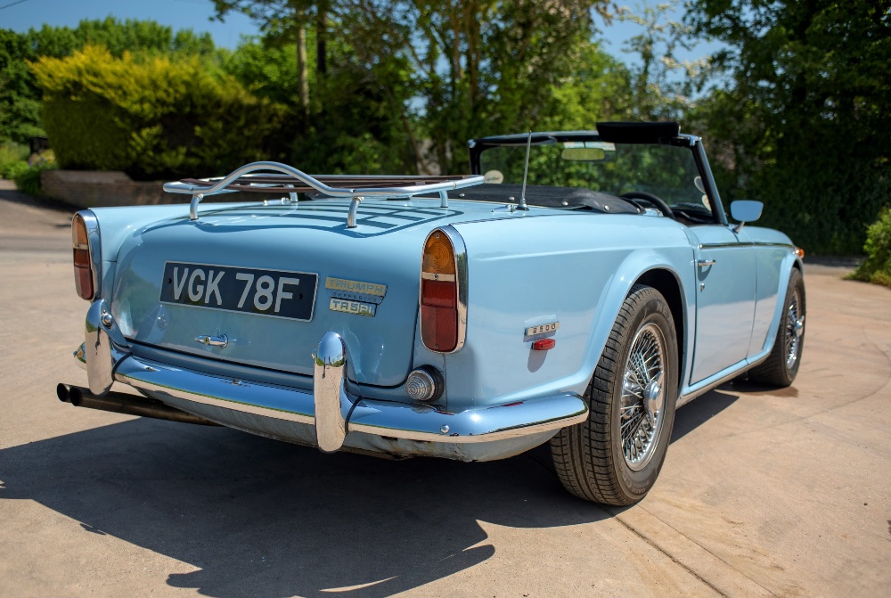 1968 TRIUMPH TR5 Registration Number: VGF 78F Chassis Number: CP/2266 Recorded Mileage: 22,580 miles - Image 6 of 21