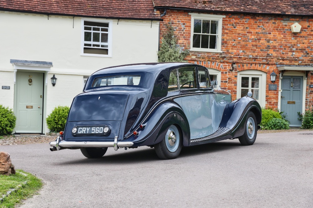 1950 BENTLEY MARK VI SIX LIGHT SALOON BY FREESTONE AND WEBB Registration Number: GRY 560 Chassis - Image 6 of 34