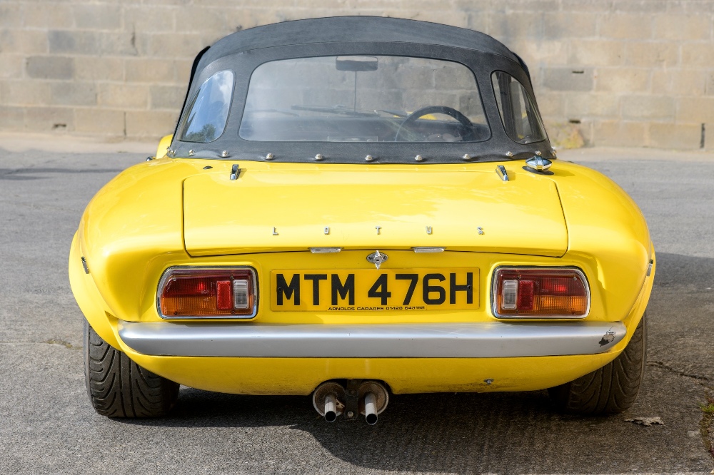 1969 LOTUS BRM ELAN PHASE III Registration Number: MTM 476H Chassis Number: 45/9098 Recorded - Image 5 of 24